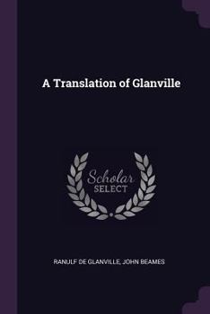 Paperback A Translation of Glanville Book