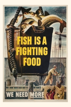 Paperback Vintage Journal Fish is a Fighting Food Book