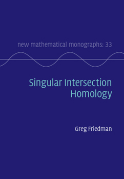 Hardcover Singular Intersection Homology Book