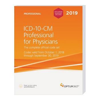 Paperback ICD-10-CM Professional for Physicians 2019 Book