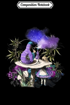 Composition Notebook: We're All Mad Here - Alice In Wonderland - Old Dictionary Pa Journal/Notebook Blank Lined Ruled 6x9 100 Pages