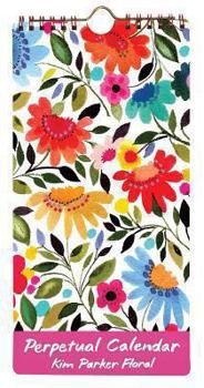 Calendar Kim Parker Floral Perpetual Calendar Book