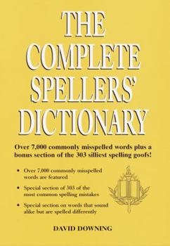 Hardcover The Complete Spellers' Dictionary Book