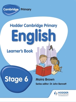 Paperback Hodder Cambridge Primary English: Learner's Book Stage 6 Book