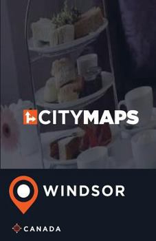 Paperback City Maps Windsor Canada Book