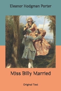 Paperback Miss Billy Married: Original Text Book