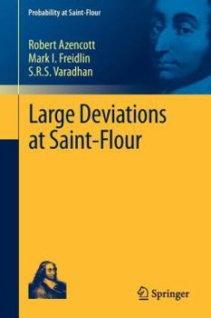 Paperback Large Deviations at Saint-Flour Book