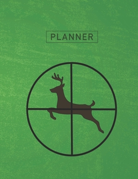 Planner: Deer 2 Year Monthly Planner with Note Pages (24 Months) | Jan 2020 - Dec 2021 | Month Planning | Appointment Calendar Schedule | Plan Each Day, Set Goals & Get Stuff Done