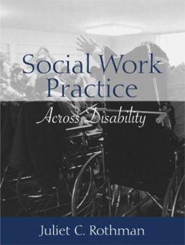 Paperback Social Work Practice Across Disability Book