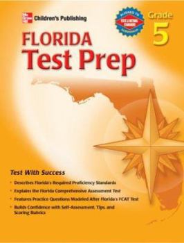 Paperback State Specific Test Prep- Florida grade 5 Book