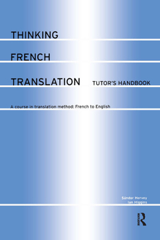 Paperback Thinking French Translation [With CD (Audio)] Book