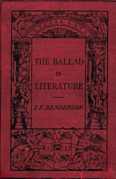 Paperback The Ballad in Literature Book