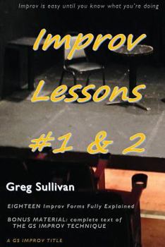 Paperback Improv Lessons #1 & 2 Book