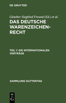Hardcover Die Internationalen Verträge [German] Book