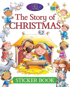 Paperback The Story of Christmas Sticker Book