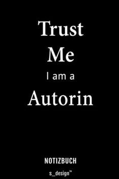 Notizbuch für Autoren / Autor / Autorin: Originelle Geschenk-Idee [120 Seiten liniertes blanko Papier] (German Edition)