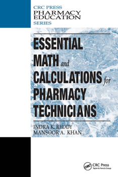 Paperback Essential Math and Calculations for Pharmacy Technicians Book