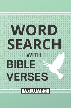 Paperback Word Search with Bible Verses, Volume 2: Word Search Activity Puzzles Filled with Grace and Truth from the Scriptures Book