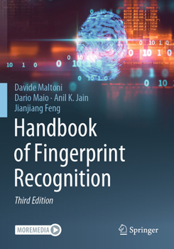 Paperback Handbook of Fingerprint Recognition Book
