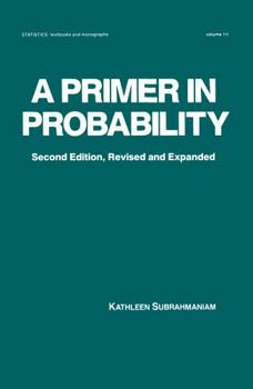 Hardcover A Primer in Probability Book