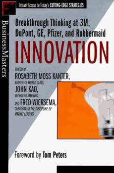 Hardcover Innovation: Breakthrough Ideas at 3m, Dupont, Ge, Pfizer, and Rubbermaid Book
