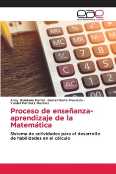 Paperback Proceso de enseñanza-aprendizaje de la Matemática [Spanish] Book