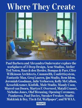 Hardcover Where They Create Book