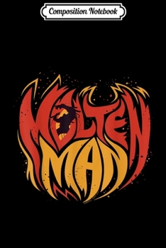 Composition Notebook: Marvel Spider-Man Far From Home Molten Man Vintage Logo  Journal/Notebook Blank Lined Ruled 6x9 100 Pages