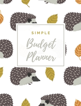 Simple Budget Planner: 12 Month Budget Planner Money Saving Challenge Monthly Bill Tracker Simple Budget Tracker Expense Tracker Happy Planner Notebook Monthly Money Goals Tracker