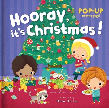 Hardcover Hooray, It's Christmas!: Pop-Up Book: Pop-Up Book