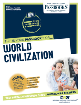 Paperback World Civilization (Nt-63): Passbooks Study Guide Volume 63 Book