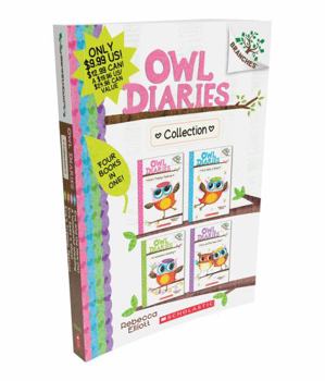 Paperback Owl Diaries Collection (Books 1-4) Book