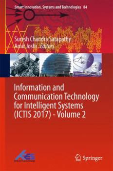 Hardcover Information and Communication Technology for Intelligent Systems (Ictis 2017) - Volume 2 Book