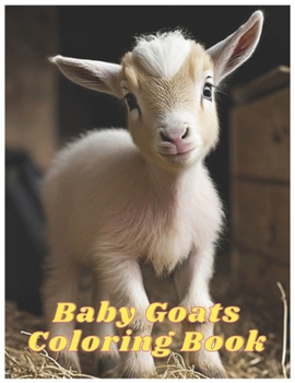 Paperback Baby Goat Coloring Book for Kids Book
