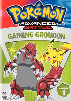 DVD Pokemon Advanced Battle Volume 1: Gaining Groudon Book