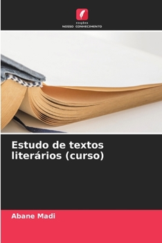 Paperback Estudo de textos literários (curso) [Portuguese] Book