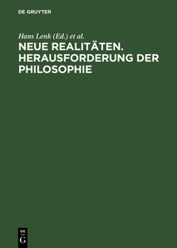 Hardcover Neue Realitäten. Herausforderung der Philosophie [German] Book