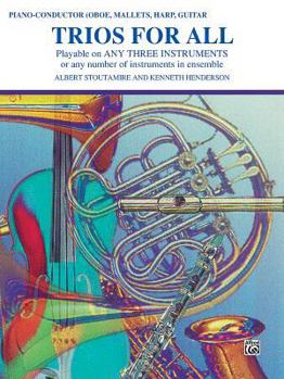 Paperback Trios for All: Piano/Conductor, Oboe, Bells (For All Series) Book