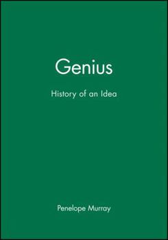 Hardcover Genius: The History of an Idea Book