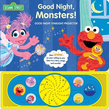 Board book Sesame Street: Good Night, Monsters! Good Night Starlight Projector Sound Book [With Battery] Book