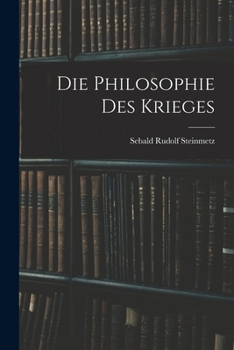 Paperback Die Philosophie Des Krieges [German] Book