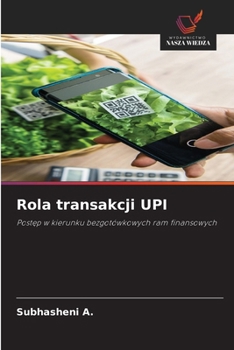 Paperback Rola transakcji UPI (Polish Edition) [Polish] Book