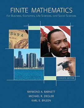 Paperback Finite Mathematics for Business, Economics, Life Sciences and Social Sciences Value Package (Includes Finite Math Student Study Pak) Book