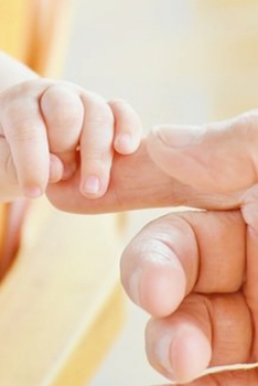 Paperback Journal: Baby Hands Book