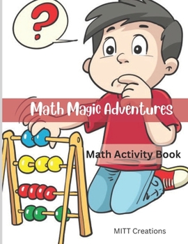 Paperback Math Activity Book: For Preschool Kids Learning The Numbers And counting Book