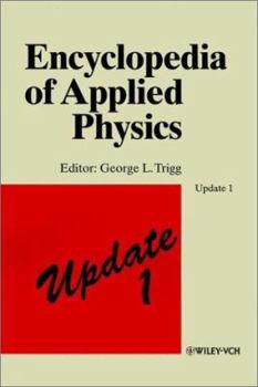 Hardcover Encyclopedia of Applied Physics, Update 1 Book