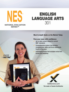Paperback 2017 NES English Language Arts (301) Book