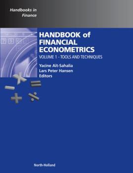 Hardcover Handbook of Financial Econometrics: Tools and Techniques Volume 1 Book