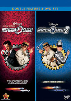 DVD Inspector Gadget / Inspector Gadget 2 Book