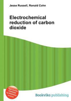 Paperback Electrochemical Reduction of Carbon Dioxide Book